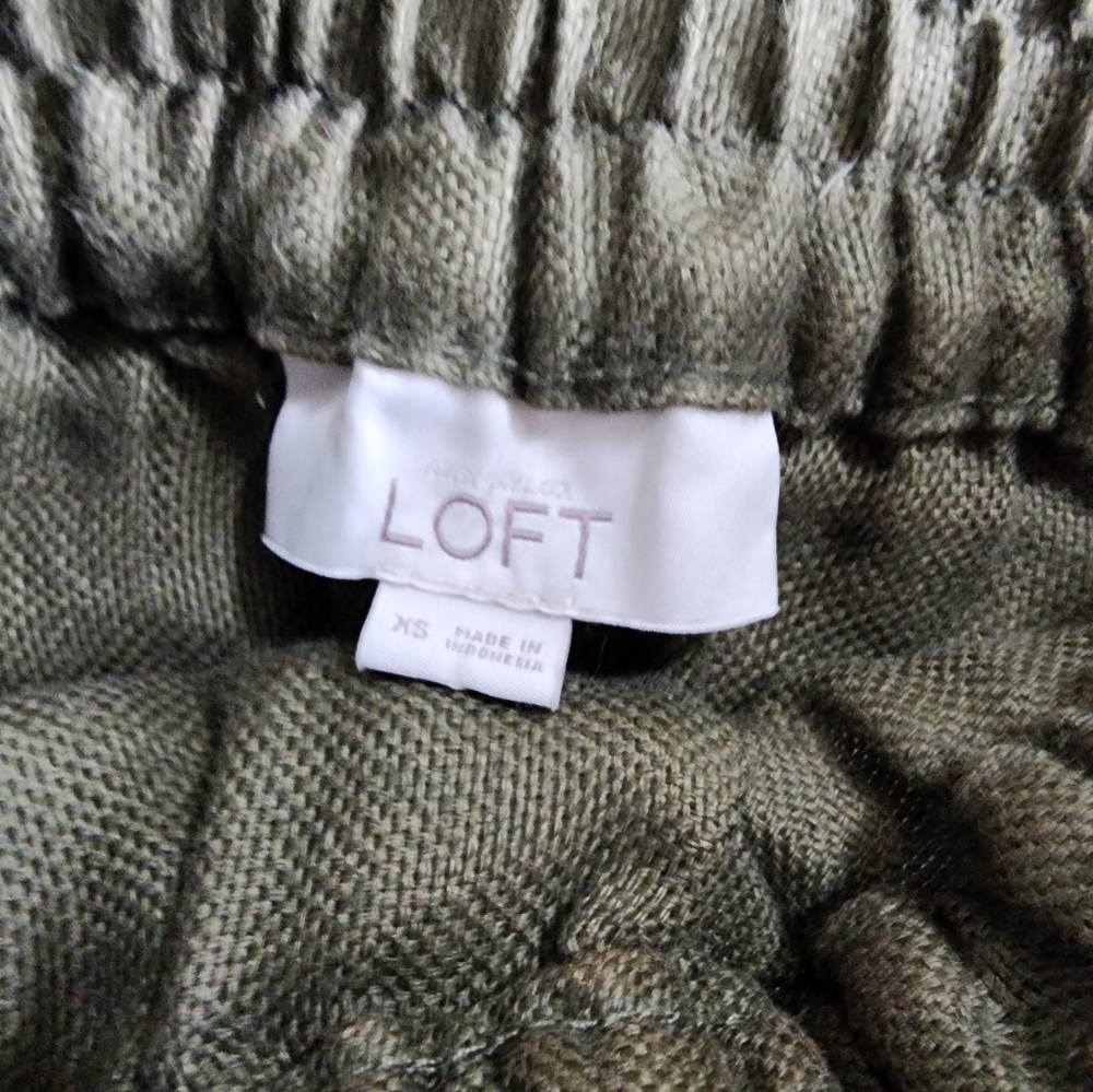 Loft Mini Skirt - Army Green
